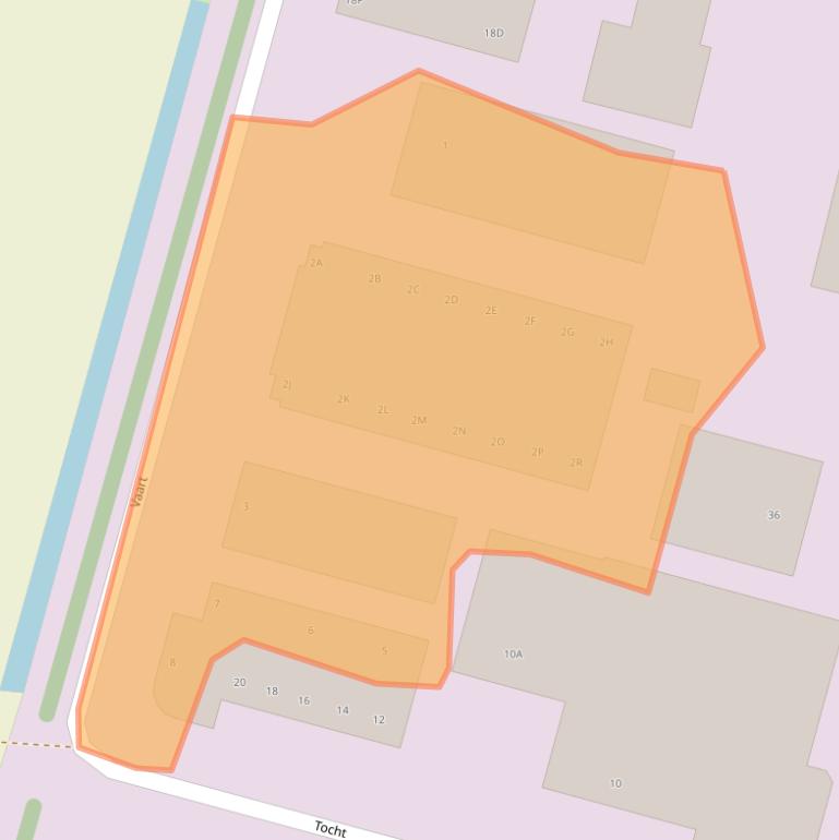 Kaart van postcodegebied 1713GR.