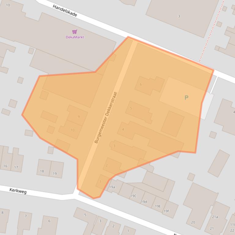 Kaart van postcodegebied 1713JG.