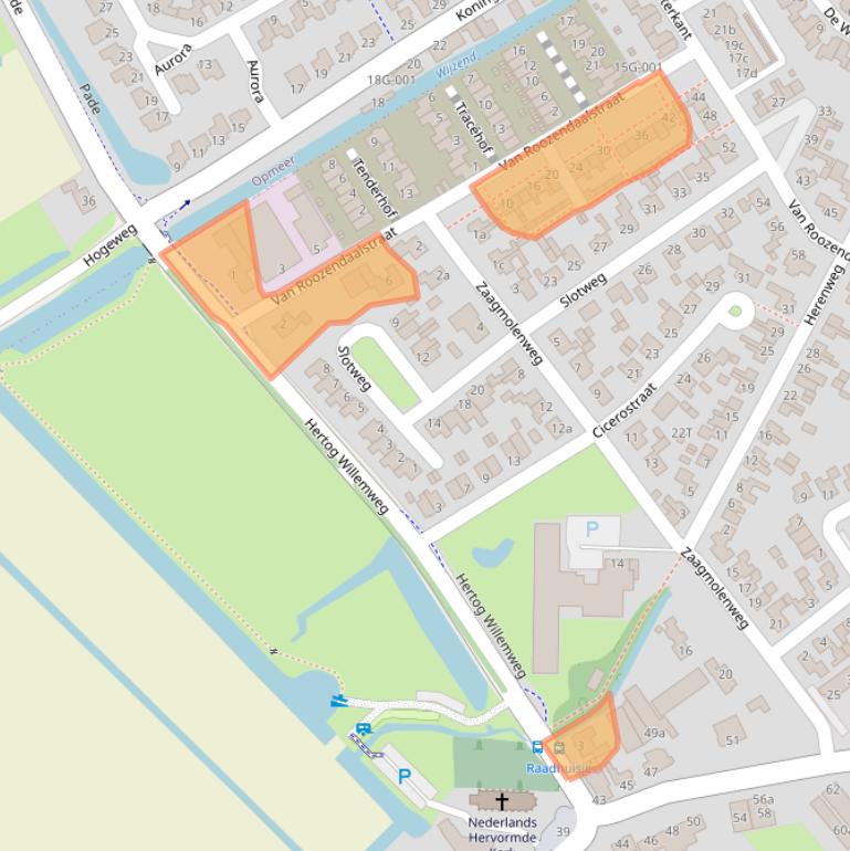 Kaart van postcodegebied 1715EL.