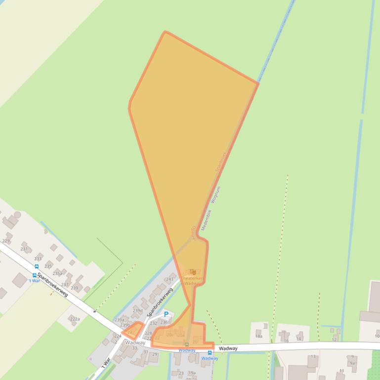 Kaart van postcodegebied 1715GZ.