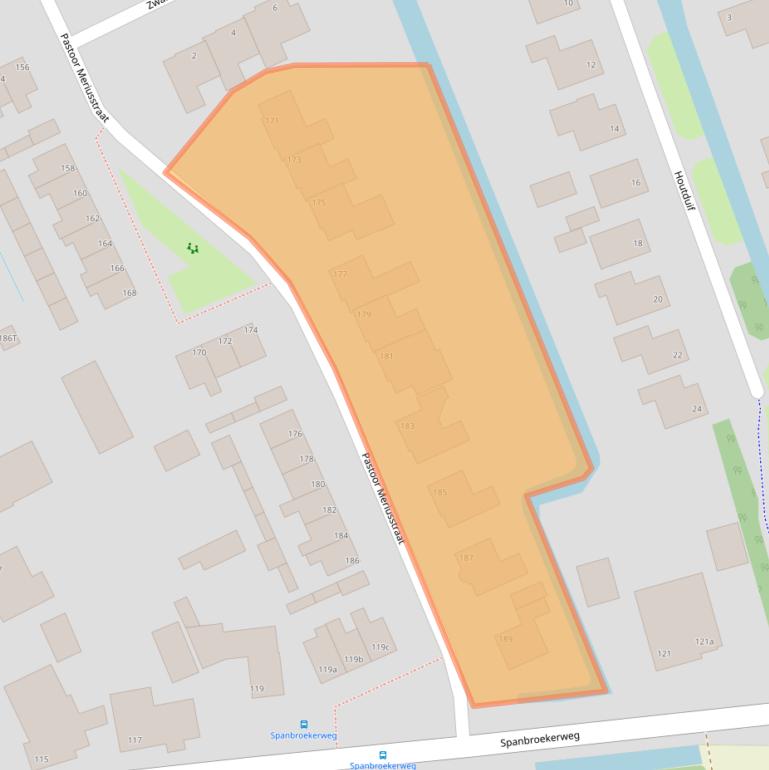 Kaart van postcodegebied 1715VD.