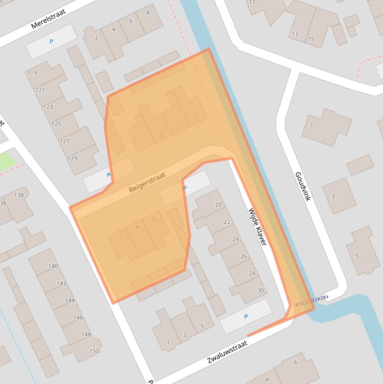 Kaart van postcodegebied 1715VN.