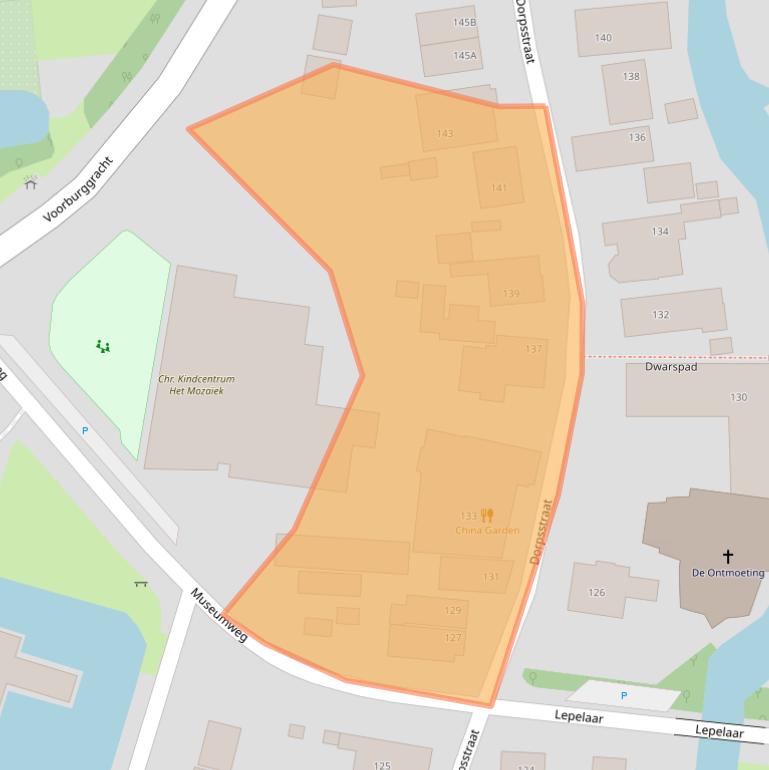 Kaart van postcodegebied 1721BE.