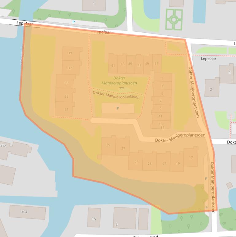 Kaart van postcodegebied 1721CN.