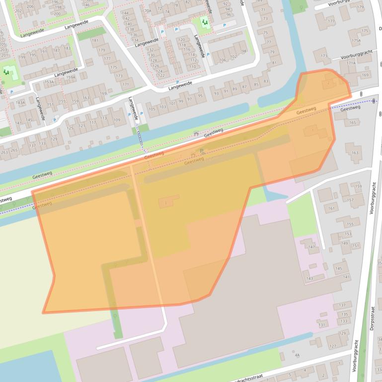 Kaart van postcodegebied 1722GN.