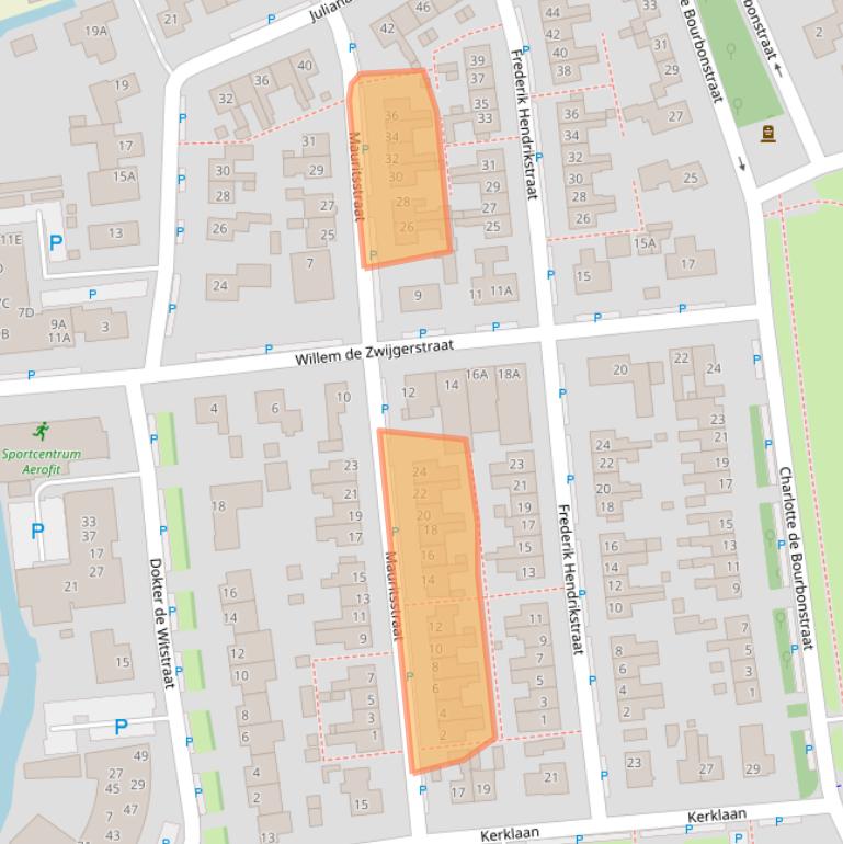 Kaart van postcodegebied 1723KC.