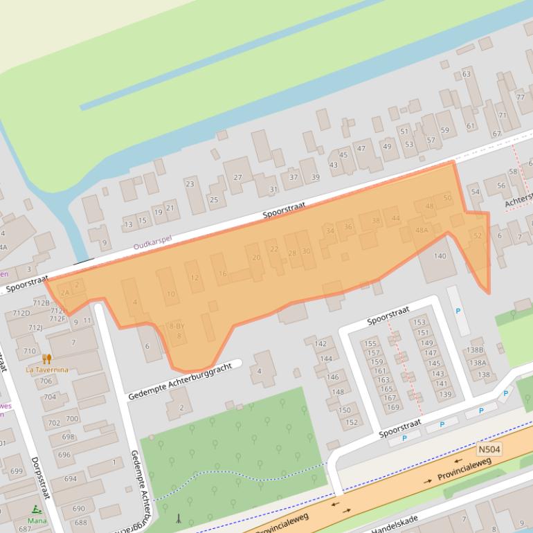 Kaart van postcodegebied 1723ND.
