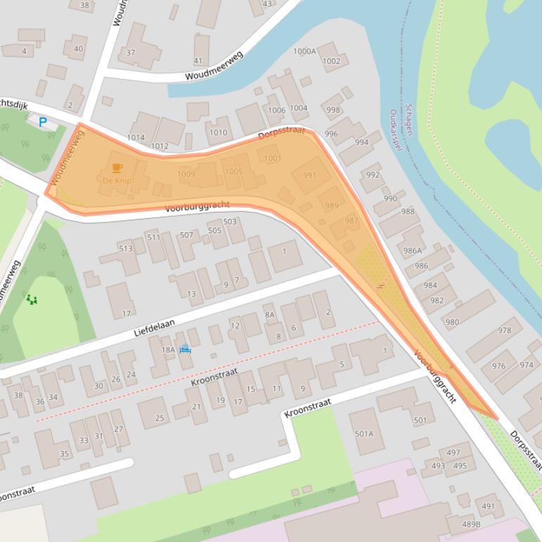 Kaart van postcodegebied 1724RC.