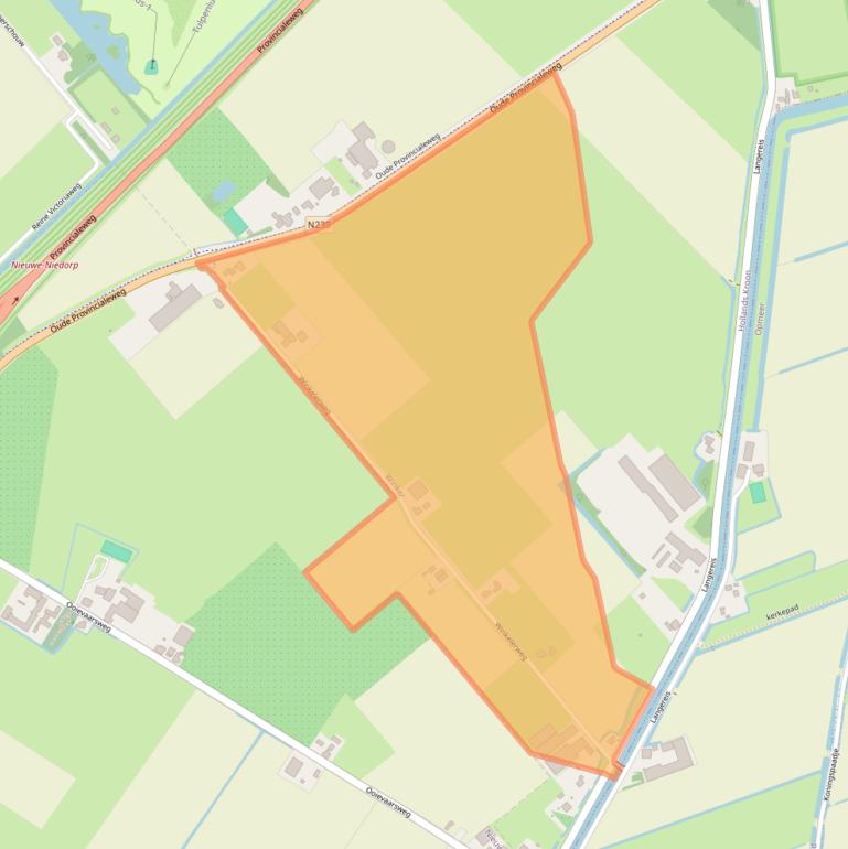 Kaart van postcodegebied 1731NK.