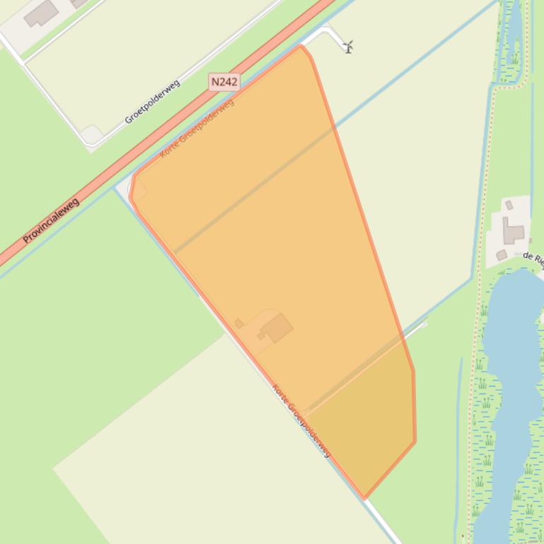 Kaart van postcodegebied 1731NN.