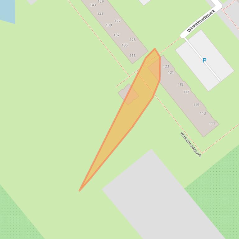 Kaart van postcodegebied 1731SM.