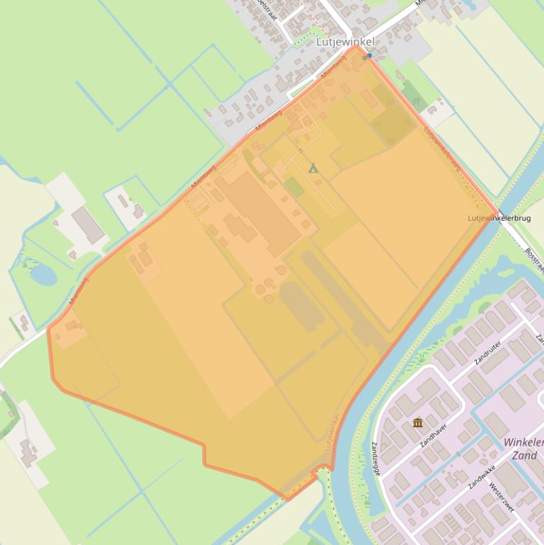 Kaart van postcodegebied 1732LE.