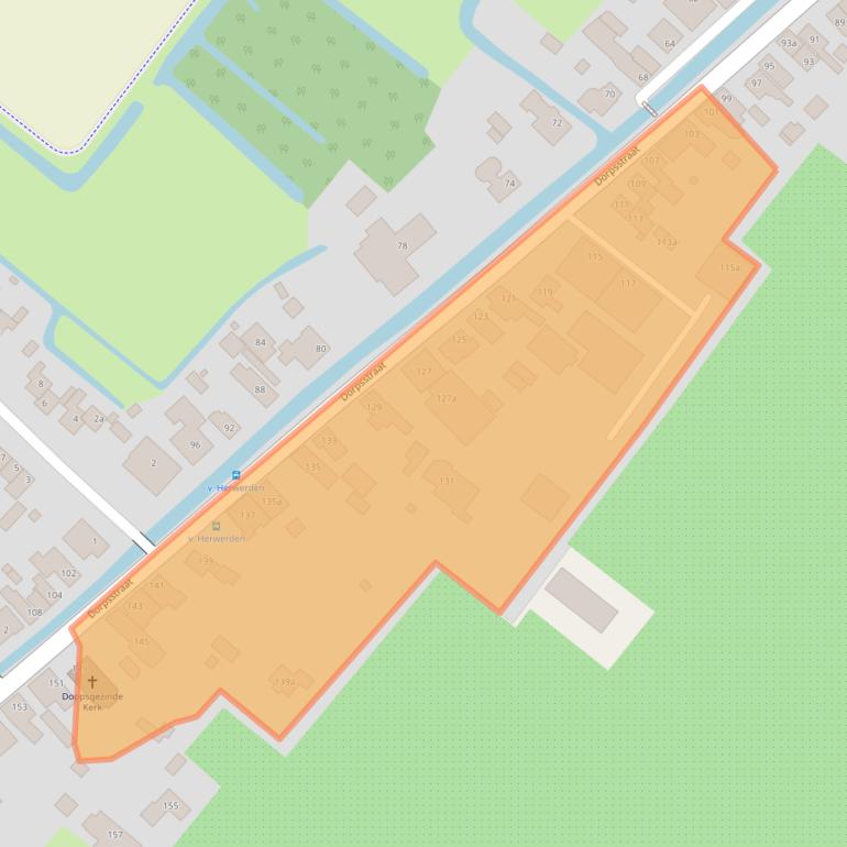 Kaart van postcodegebied 1733AG.