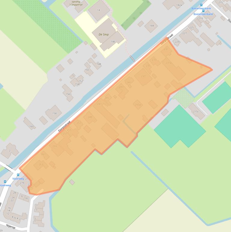 Kaart van postcodegebied 1733AK.