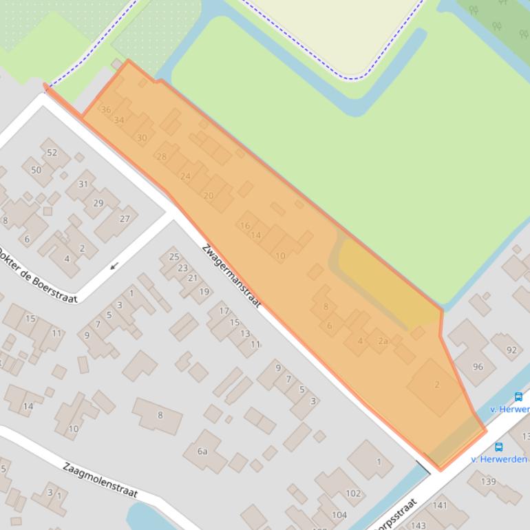 Kaart van postcodegebied 1733VN.