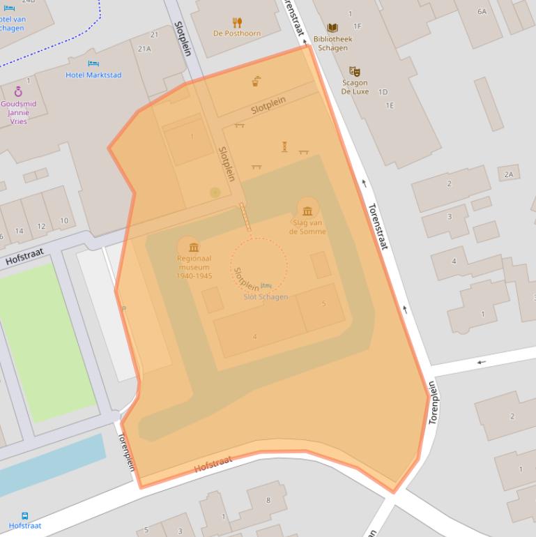 Kaart van postcodegebied 1741CA.