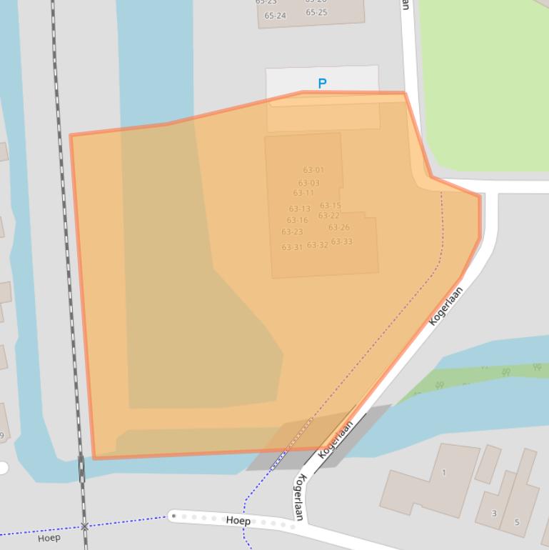 Kaart van postcodegebied 1741DL.