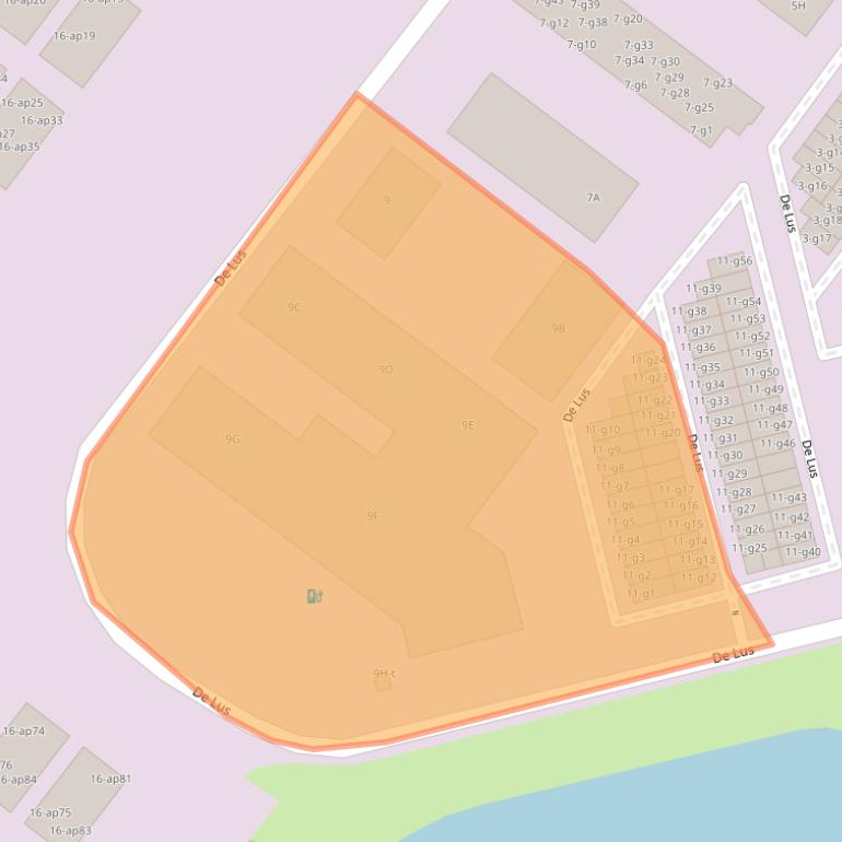 Kaart van postcodegebied 1741PH.