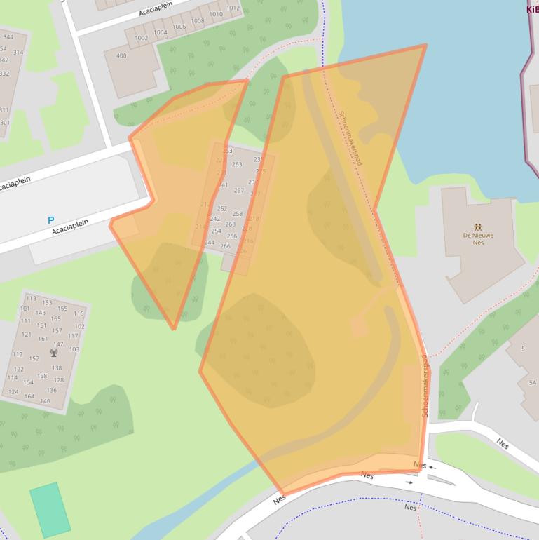 Kaart van postcodegebied 1741XD.