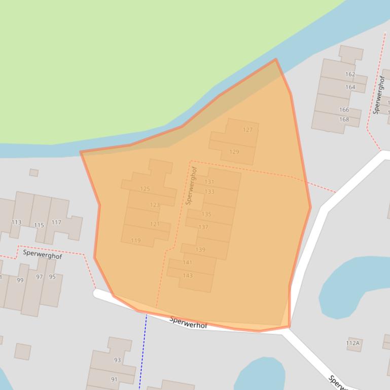 Kaart van postcodegebied 1742EE.