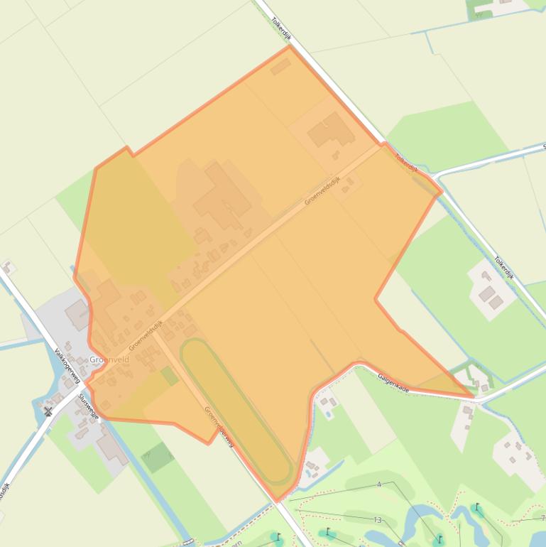 Kaart van postcodegebied 1744GE.