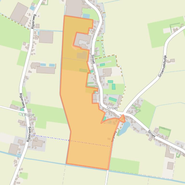 Kaart van postcodegebied 1744GN.