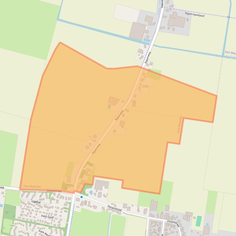 Kaart van postcodegebied 1744HM.