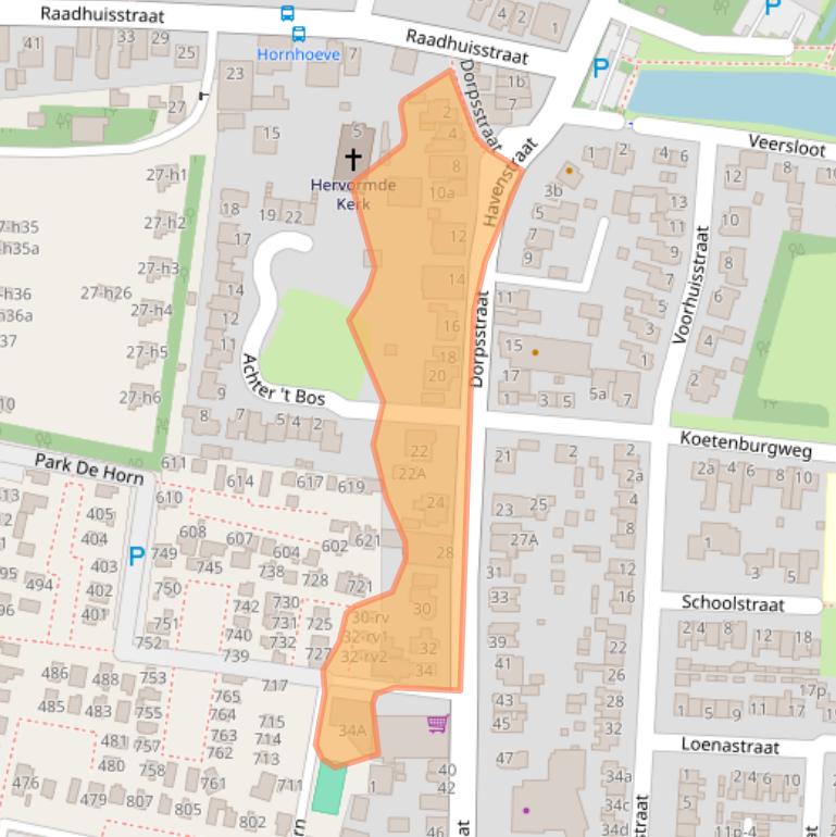 Kaart van postcodegebied 1746AC.