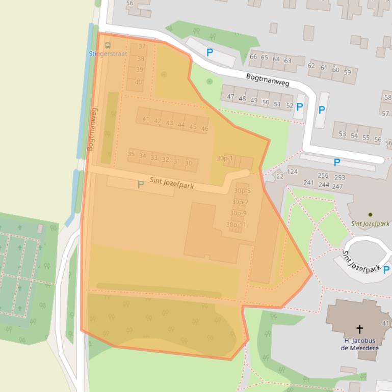 Kaart van postcodegebied 1747HM.