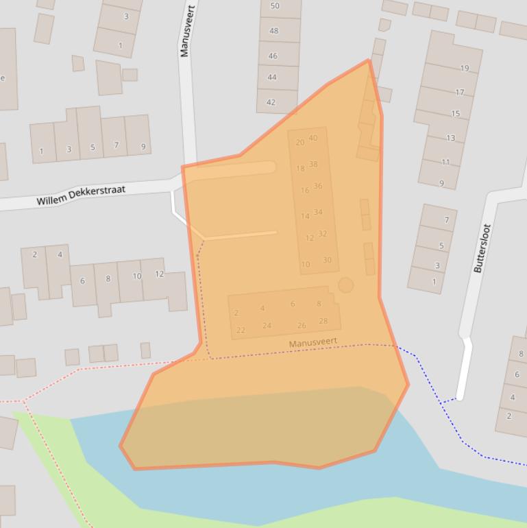 Kaart van postcodegebied 1747JD.