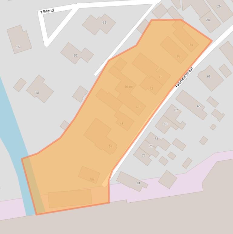 Kaart van postcodegebied 1749AX.