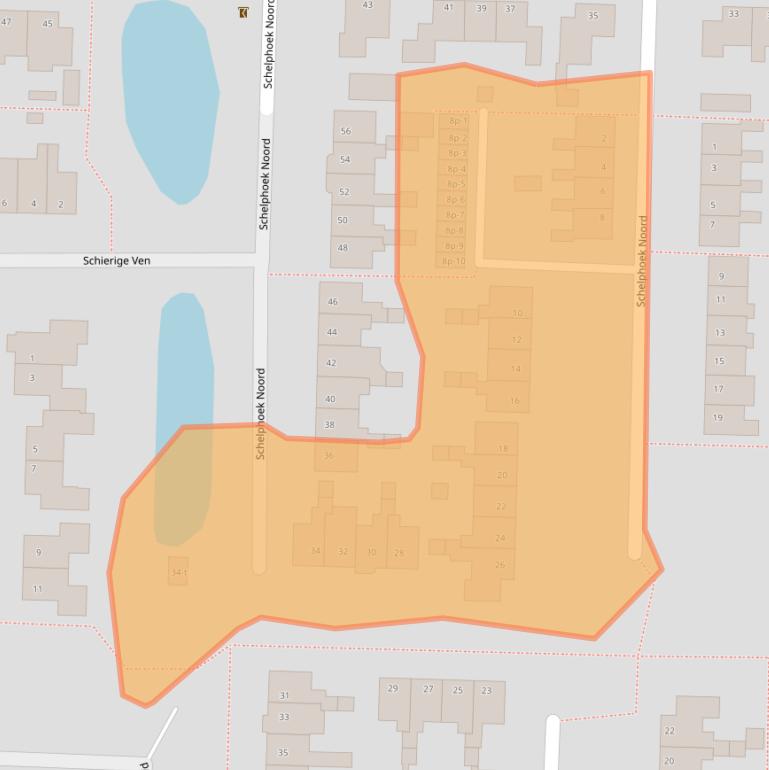 Kaart van postcodegebied 1749BC.