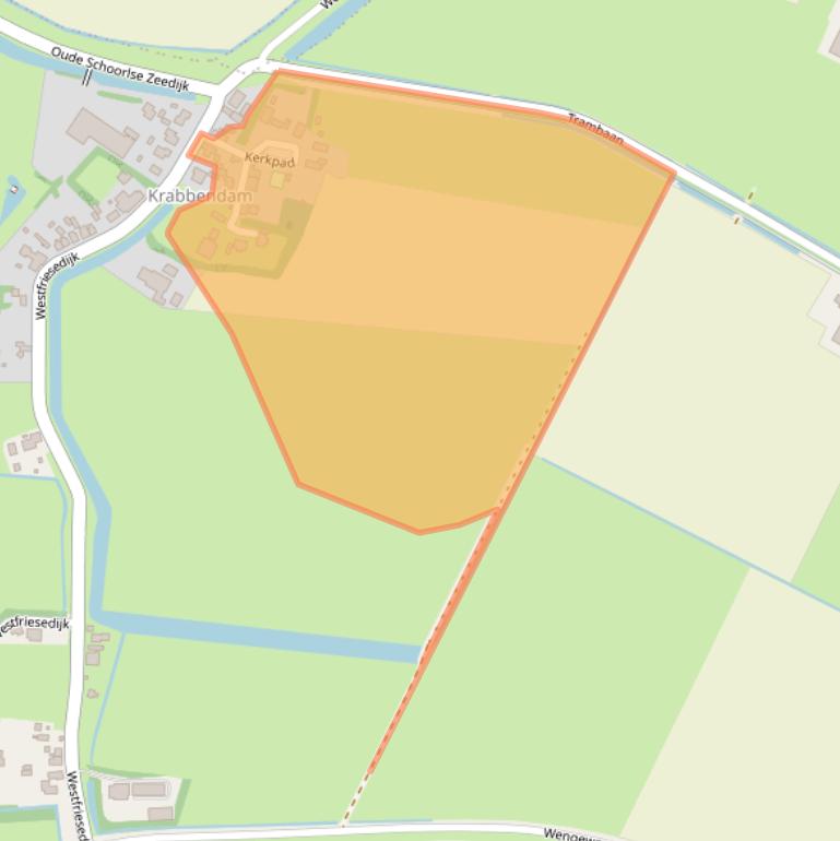 Kaart van postcodegebied 1749CW.