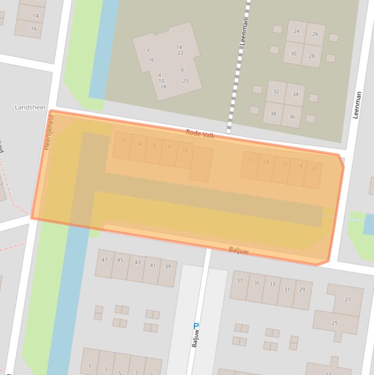 Kaart van postcodegebied 1749LG.