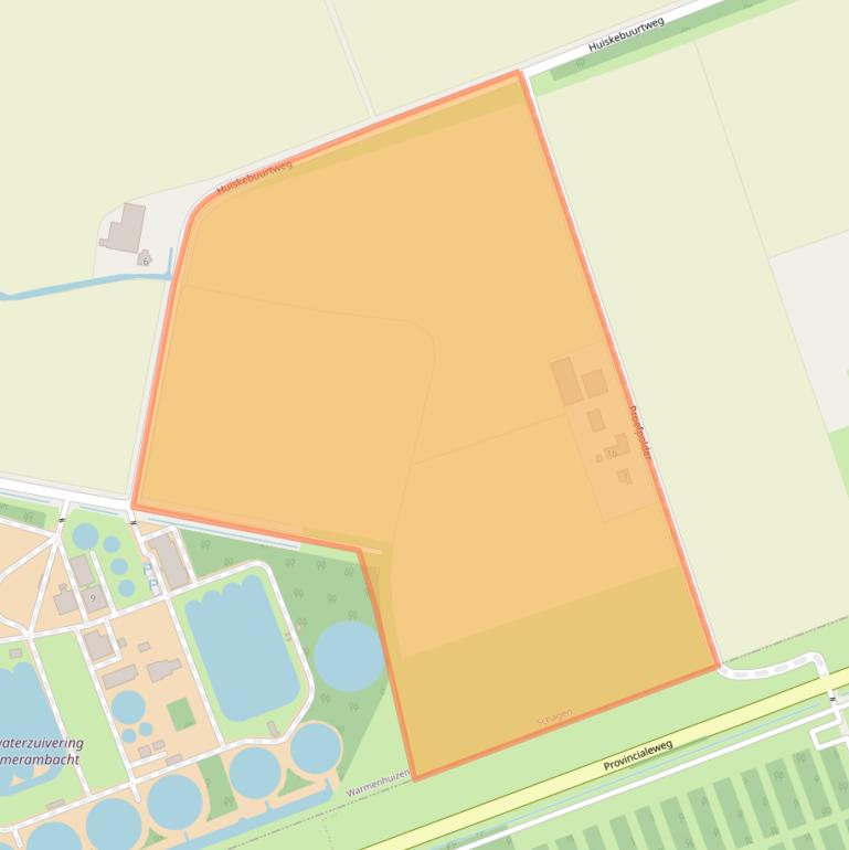 Kaart van postcodegebied 1749VX.