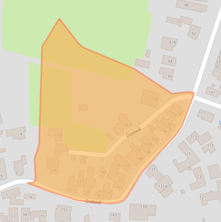 Kaart van postcodegebied 1749XP.