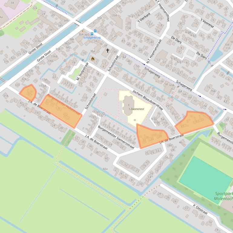 Kaart van postcodegebied 1751CL.