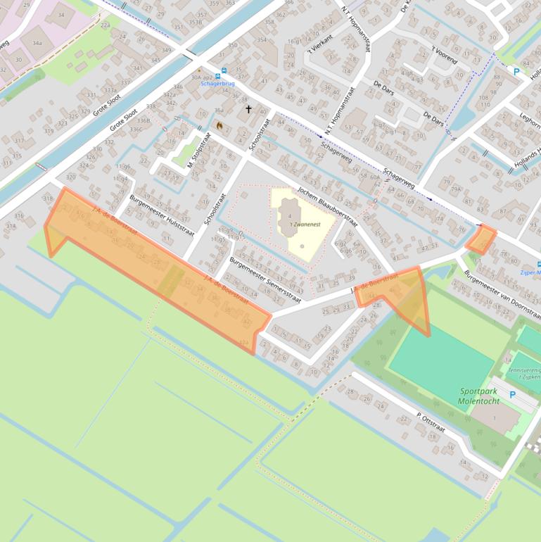 Kaart van postcodegebied 1751CM.