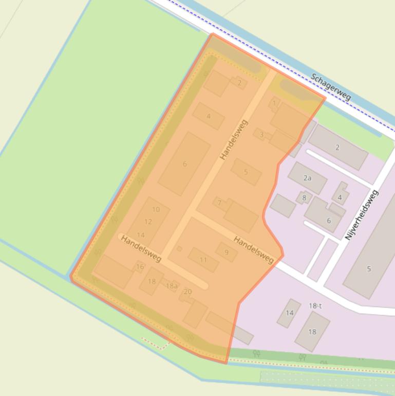 Kaart van postcodegebied 1751HE.