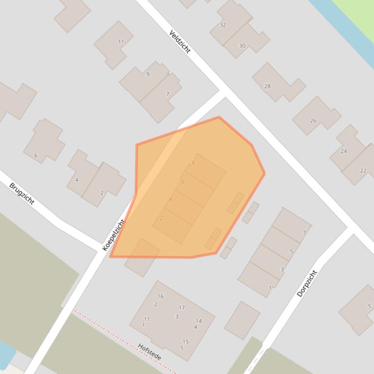 Kaart van postcodegebied 1751KD.