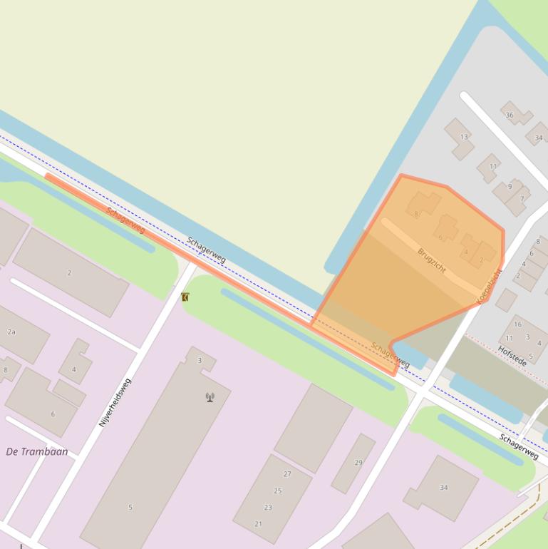 Kaart van postcodegebied 1751KE.