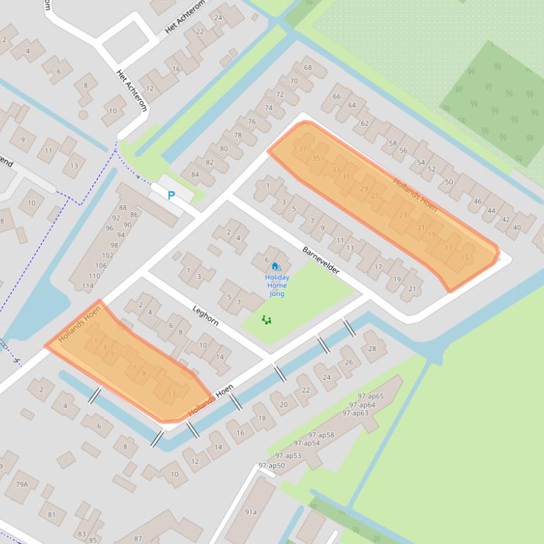 Kaart van postcodegebied 1751PJ.