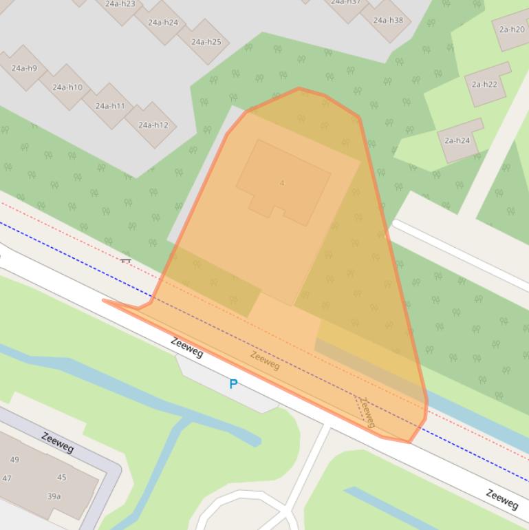 Kaart van postcodegebied 1753KC.