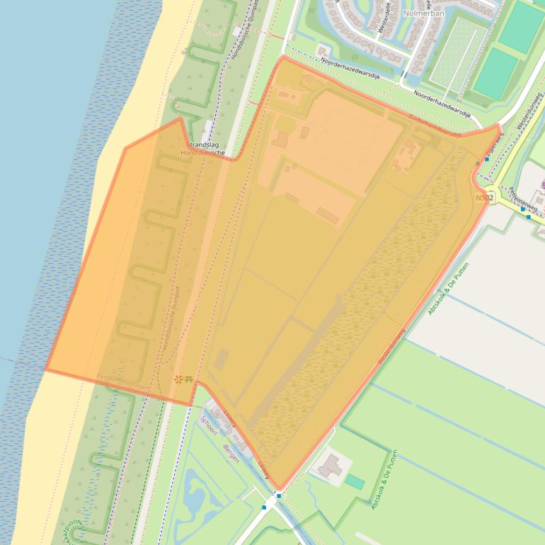 Kaart van postcodegebied 1755LH.