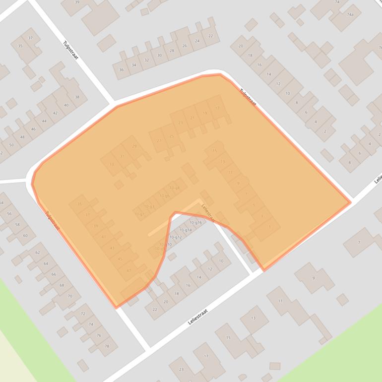 Kaart van postcodegebied 1756AP.