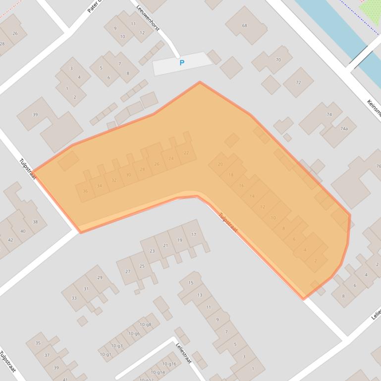 Kaart van postcodegebied 1756AR.