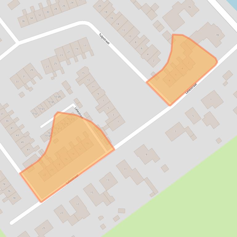 Kaart van postcodegebied 1756AV.