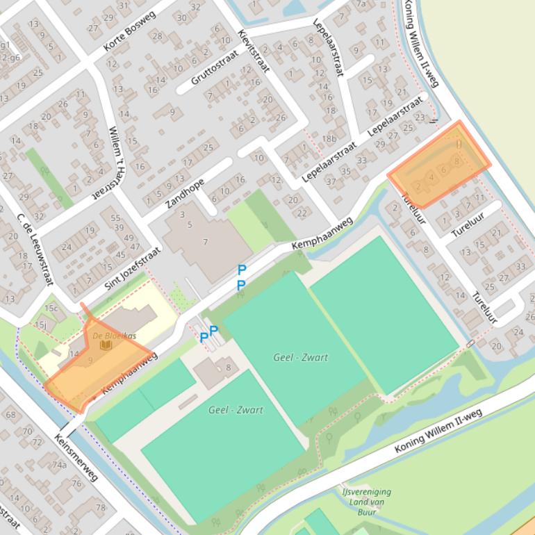 Kaart van postcodegebied 1756BB.