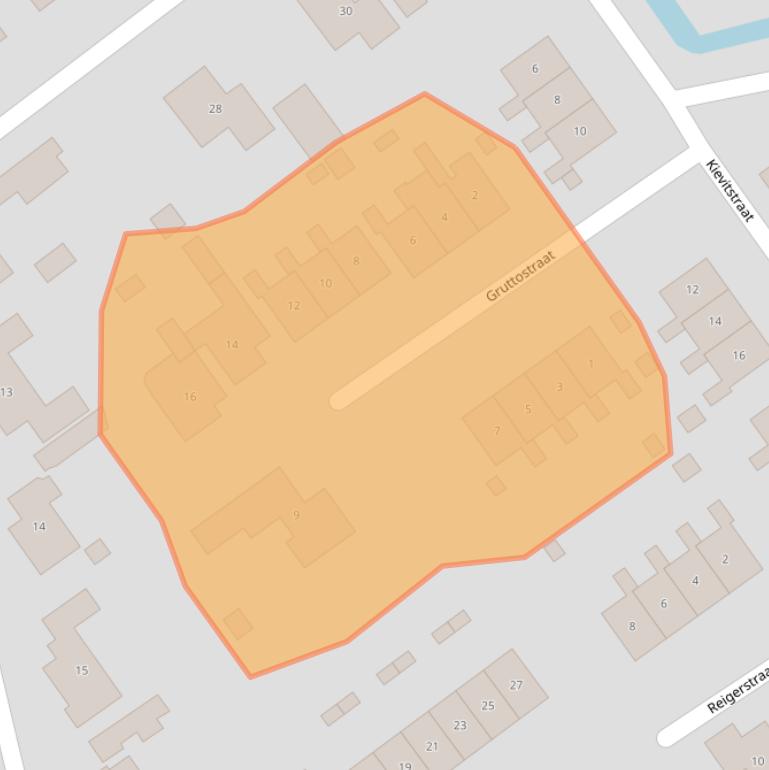 Kaart van postcodegebied 1756BC.