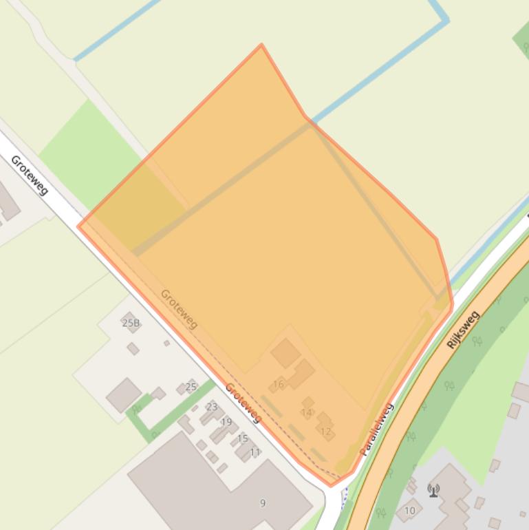 Kaart van postcodegebied 1756CL.